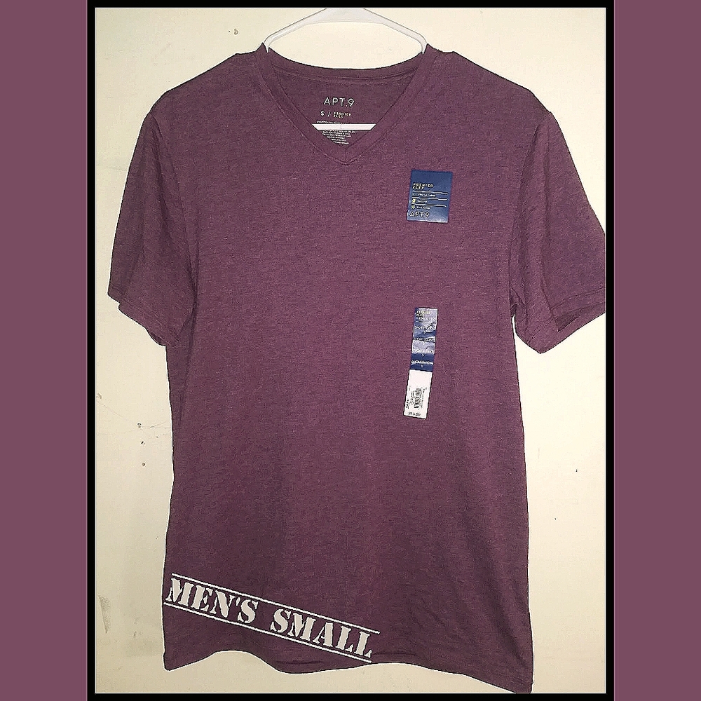 Men's V Neck T shirt